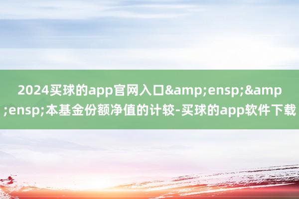 2024买球的app官网入口  本基金份额净值的计较-买球的app软件下载