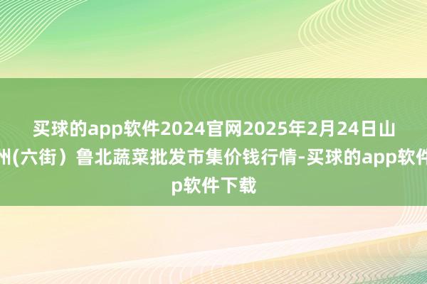 买球的app软件2024官网2025年2月24日山东滨州(六街）鲁北蔬菜批发市集价钱行情-买球的app软件下载