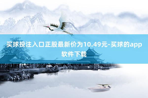 买球投注入口正股最新价为10.49元-买球的app软件下载